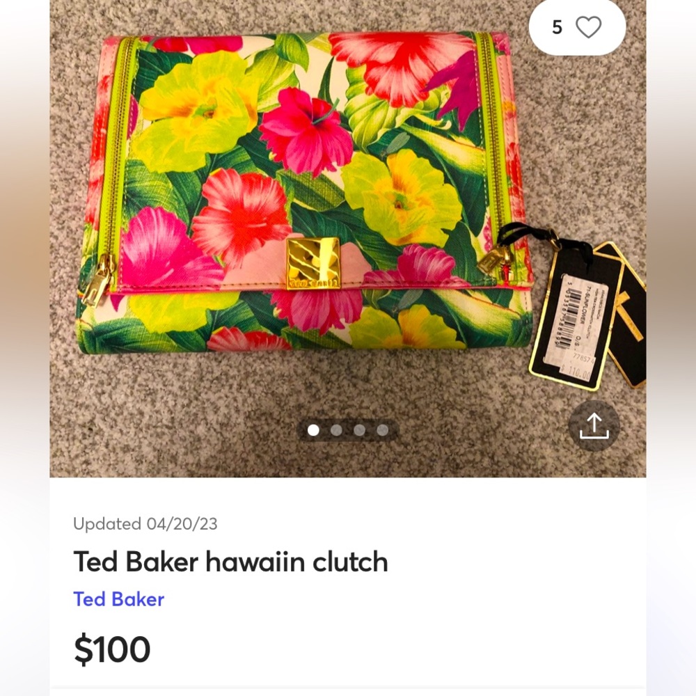 Vintage Ted Baker clutch!